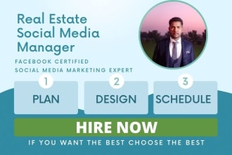 be your real estate business social media marketing manager