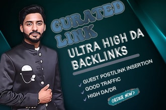 curated link building niche edits and foundation SEO backlinks