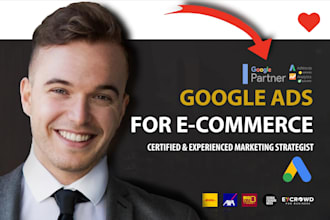 help you scale your google ads for ecommerce, shopping ads, pmax,