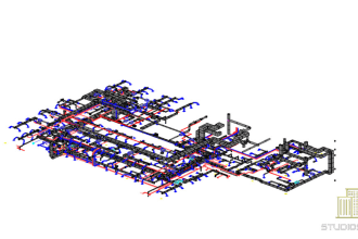 provide revit mep modeling electrical, plumbing and mechanical