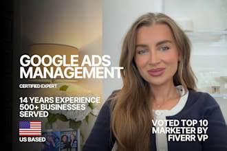 set up, optimise and manage your google ads, PPC search campaigns