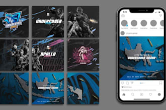 design professional social media feed posts for instagram