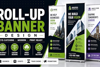 design roll up banners and retractable banners