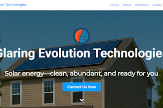 develop websites and landing pages