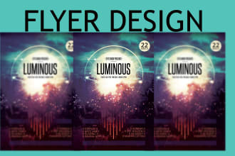 design event party club, dj, and social media kit