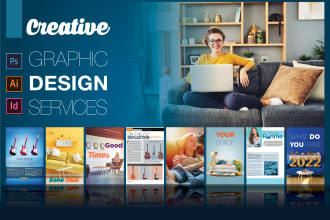 do graphic design for poster, brochure, flyer, banner, catalog