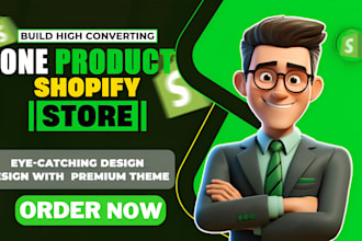 create 32k profit making one product shopify store