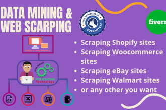 do data mining and web scraping from any site
