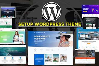 setup your wordpress theme