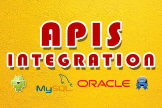 do any api integration or shopify api development and fixing