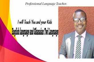 teach your kids in english language or ghanaian twi via zoom