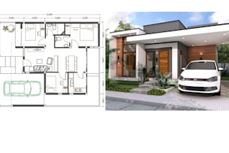 transform 2d plans into 3d models