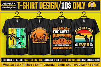 do bulk trendy t shirt custom t shirt and typography t shirt