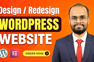build a complete wordpress website with elementor