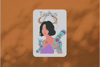 design tarot, oracle, and zodiac cards in any style