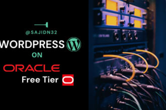setup wordpress site on oracle cloud always free tier