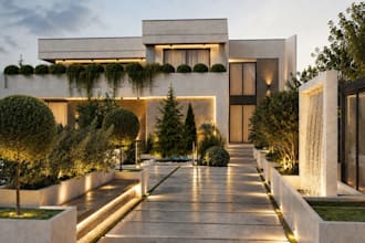 modern facade design luxury