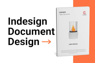 design product documentation in indesign