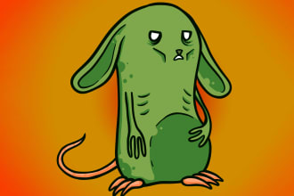 cleanly design nft illustrations characters for you