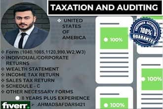 prepare or efile USA individual or business income tax return