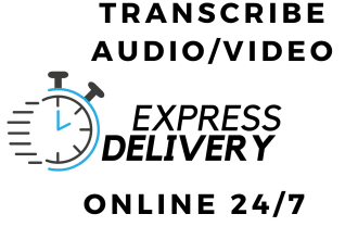 transcribe your interviews, webinars, and seminars
