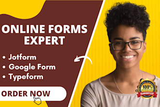 design online forms with jotform googleform typeform cognitoform jotform