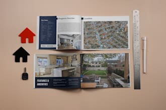 design a commercial real estate offering memorandum and investment package