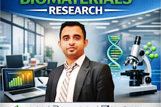 assist in biomedical and biomaterials research projects