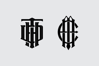 design custom monogram and initial logo