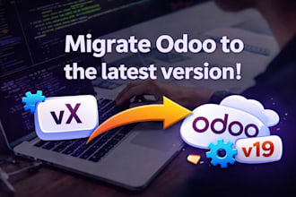 odoo migration and upgrade to latest version