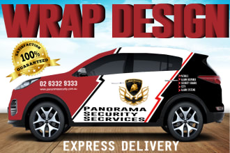 do luxury design wrap for car, truck, vehicle and boat wrap