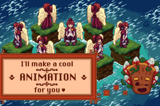 make any pixel art animation