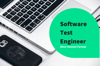 perform software testing of your website, mobile and report bugs