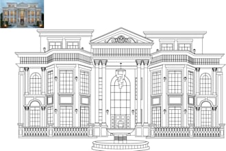 draw sketch of your house or building