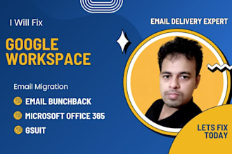solve email issue for google workspace and office 365