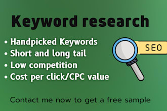 do SEO keyword research for you