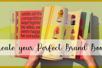 create branding book or brand guidelines