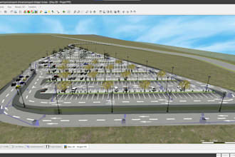 design roads, water supply, and wastewater networks