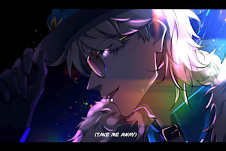 draw anime manga manhwa webtoon style character illustration