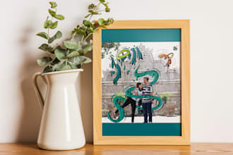 make your photos unique to be used as decorations and gifts