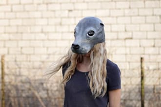 make some cool paper mache masks