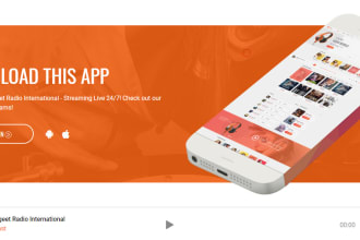 develop your radio station website