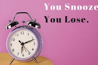 be your personal alarm and reminder