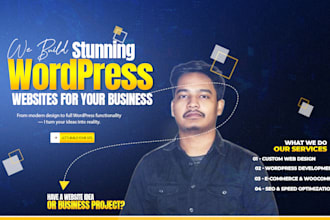do web design and build complete wordpress website
