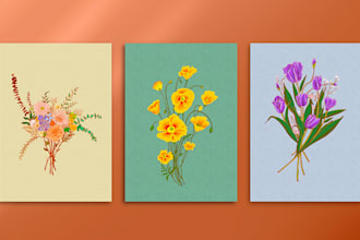 design you custom floral art