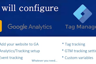 configure google analytics and tag manager