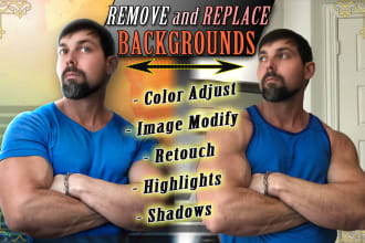 photo edit, remove or add background, podcast or youtube design, and more