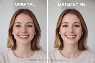 fix your smile and retouch your face naturally in photoshop