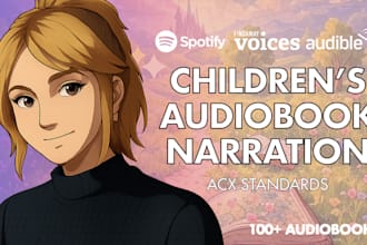 narrate your childrens audiobooks