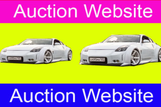 create auction bidding website